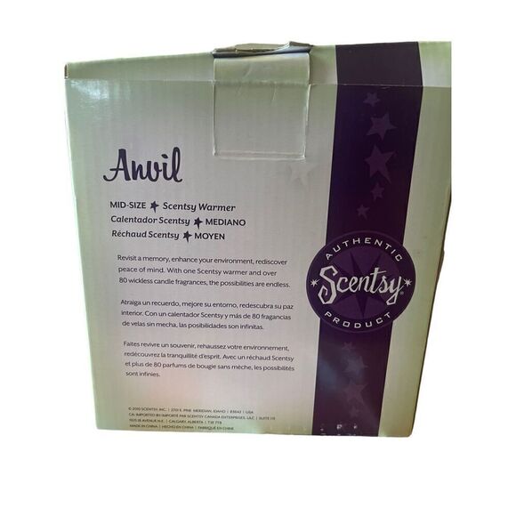 New Scentsy Wax Warmer Anvil Mid Size - Picture 9 of 10